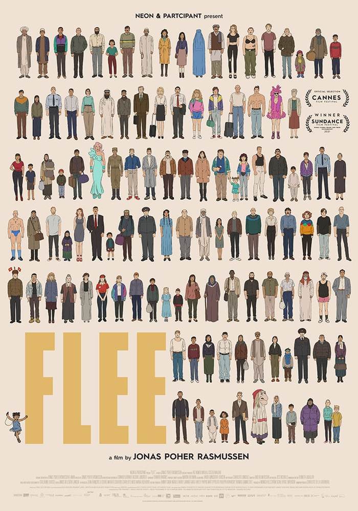 پوستر فیلم سینمایی «گریختن» (Flee)